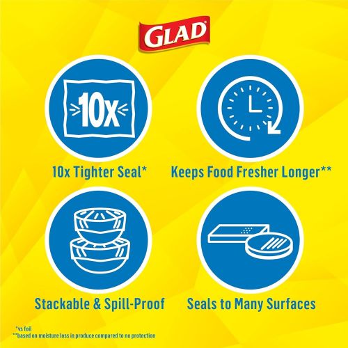  [무료배송]Glad Trash & Food Storage Plastic Food Wrap Variety Pack - Pressn Seal Wrap - FreezerWrap - ClingWrap (Pack of 3) (B01FDB1TGO)