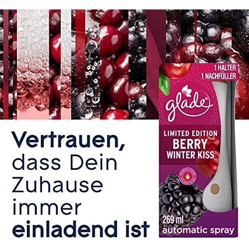  GLADE Glade (Brise) Automatic Spray Halter, Starter Set (inkl. Nachfueller), automatisches Duftspray, Lufterfrischer, Relaxing Zen, 2er Pack (2 x 269 ml)