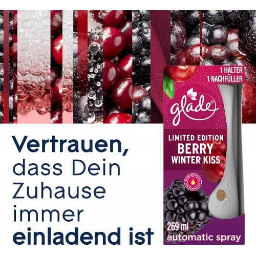  GLADE Glade (Brise) Automatic Spray Halter, Starter Set (inkl. Nachfueller), automatisches Duftspray, Lufterfrischer, Relaxing Zen, 2er Pack (2 x 269 ml)