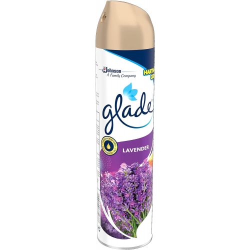  GLADE Glade (Brise) Duftspray fuer langanhaltende Frische in allen Raumen, Lufterfrischer Spray, Lavendel Duft, 1er Pack (1 x 300 ml)