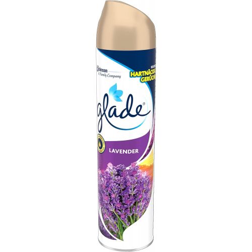  GLADE Glade (Brise) Duftspray fuer langanhaltende Frische in allen Raumen, Lufterfrischer Spray, Lavendel Duft, 1er Pack (1 x 300 ml)