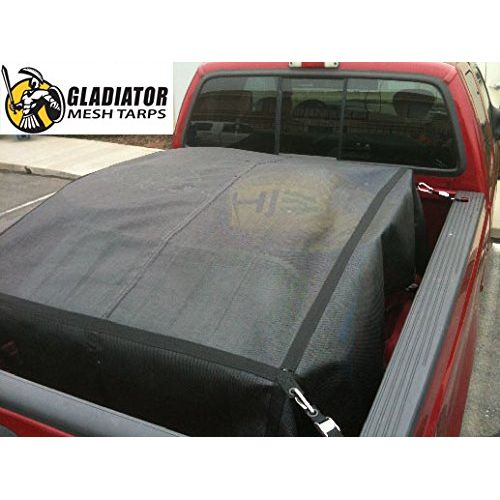  Gladiator Cargo Gear Gladiator Cargo Net - RipProof Mesh Cargo Tarp - Medium - 6.75 x 8 (MMT-100)