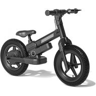 Glaf Electric Bike Kids Balance Bike for Ages 3-5 Years Old 24V 100W Toddler Electric Bikes with 2 Speed Modes 12 Inches Inflatable Tire and Adjustable Seat Motorcycle for Boys and Girls (Black)