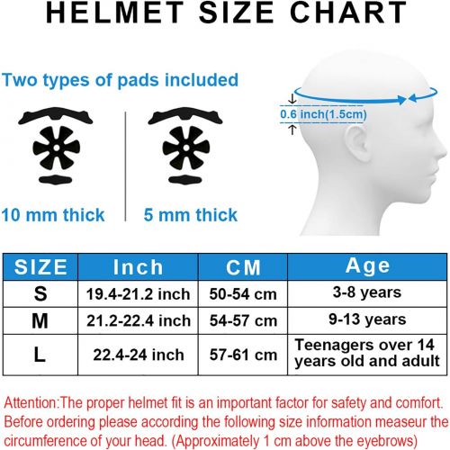  [아마존 핫딜] [아마존핫딜]Glaf Kids Bike Helmet Toddler Helmet Multi-Sport Cycling Helmet CPSC Certified Impact Resistance Ventilation Adjustable Helmet Toddler Kids Skateboard Helmet Kids Youth Adult Helme