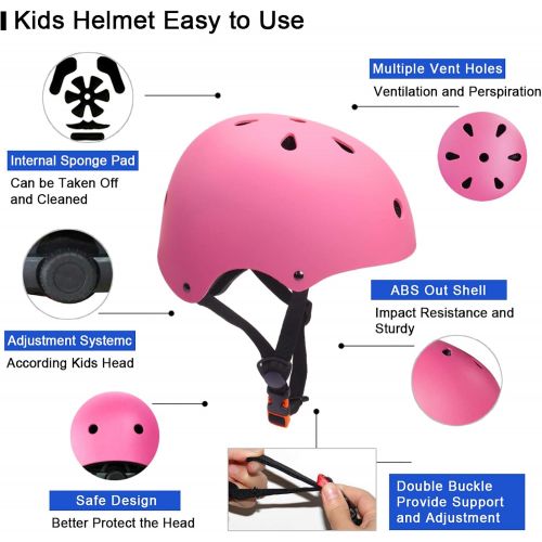  [아마존 핫딜] [아마존핫딜]Glaf Kids Bike Helmet Toddler Helmet Multi-Sport Cycling Helmet CPSC Certified Impact Resistance Ventilation Adjustable Helmet Toddler Kids Skateboard Helmet Kids Youth Adult Helme
