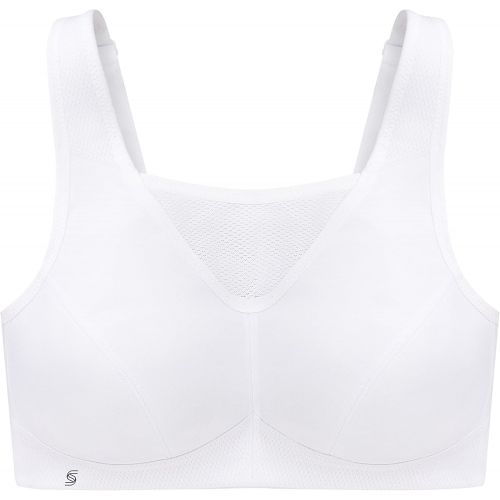  Glamorise Womens Full Figure No Bounce Plus Size Camisole Wirefree Back Close Sports Bra #1066