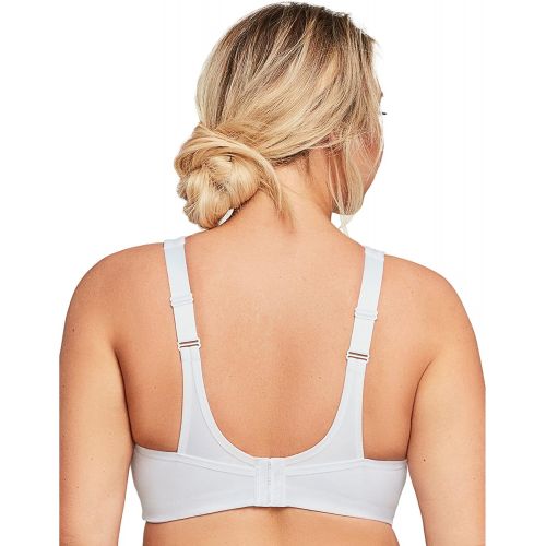  Glamorise Womens Full Figure No Bounce Plus Size Camisole Wirefree Back Close Sports Bra #1066