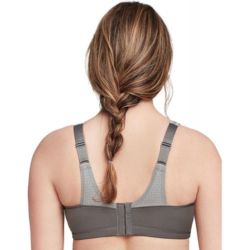  Glamorise Womens Full Figure Elite Performance Adjustable Wonderwire Sports Bra #9167