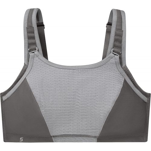  Glamorise Womens Full Figure Elite Performance Adjustable Wonderwire Sports Bra #9167