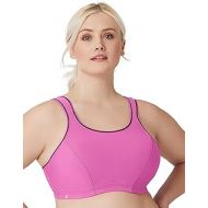 Glamorise Womens Plus Size Full Figure High Impact Cami Wonderwire Sports Bra #9160