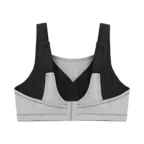  Glamorise Womens Double-Layer Custom-Control Sport Bra