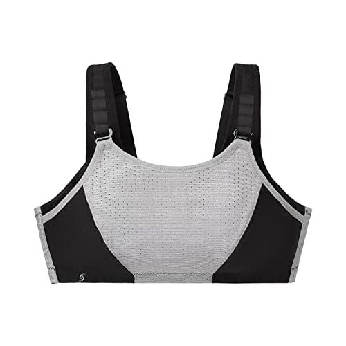  Glamorise Womens Double-Layer Custom-Control Sport Bra