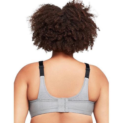  Glamorise Womens Double-Layer Custom-Control Sport Bra