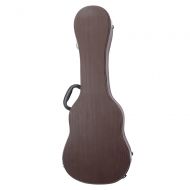 Glarry 26 Tenor Ukulele Hard Case Leather Deep Brown