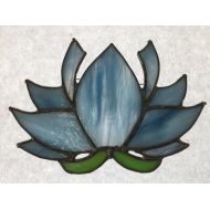 /Glassartstudios Stained Glass Lotus Flower