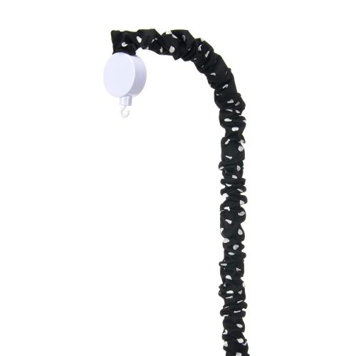  Glenna Jean Black with White Dot Mobile Arm Cover