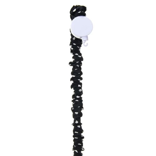  Glenna Jean Black with White Dot Mobile Arm Cover