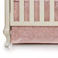 Glenna Jean Crib Skirt Remember My Love Dust Ruffle for Baby Nursery Crib