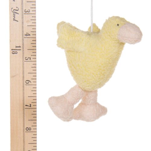  Glenna Jean 2 Pack of white Bulls Crib Mobile Attachments | Hanging Plush Animal Decorations for Baby Girl or...