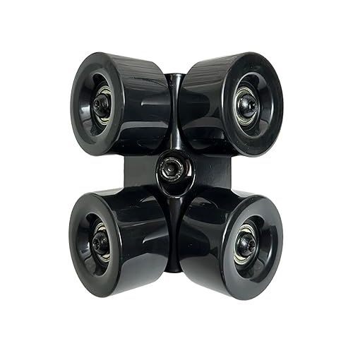  Glide Gear GW100 Video Floor Track Dolly Tripod Swivel Cine Wheels