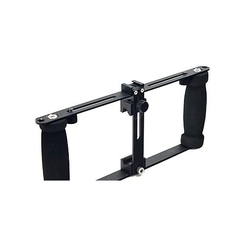  Glide Gear DM100 All Metal Professional Smartphone iPhone Mount Video Teleprompter Adapter Holder Shooter Camera Rig Phone Video-Maker Film-Maker Videographer for All Smartphones