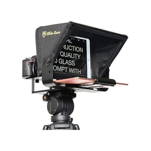  Glide Gear V2 Portable Tablet Travel Teleprompter with Carry Case