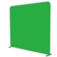 Glide Gear Video Photography Tension Anti-Wrinkle 8 x 8' Backdrop Stand with Green/White Backdrop