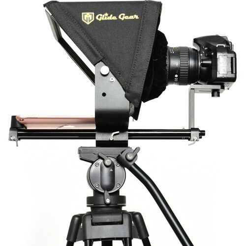  Glide Gear TMP-500 Tripod & Shoulder Mount Tablet/Phone Teleprompter