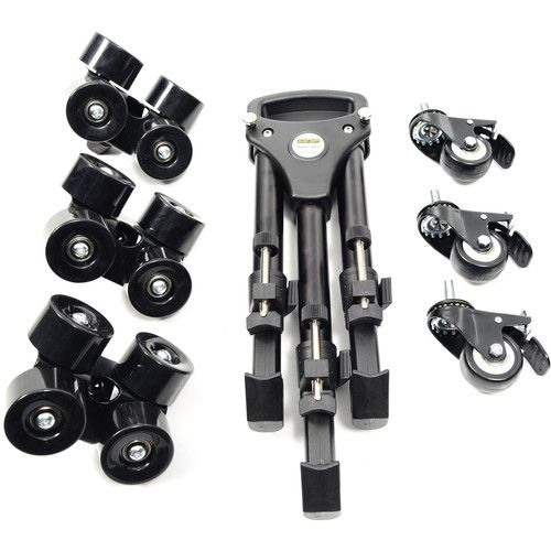  Glide Gear SYL-960 Floor/Track Hybrid Tripod Dolly