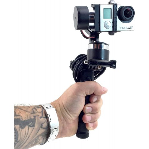  Glide Gear SCOPIO 3-Axis Handheld Multi-Functional Gyro Stabilizer for GoPro 3/3+/4 Camera and Accessories
