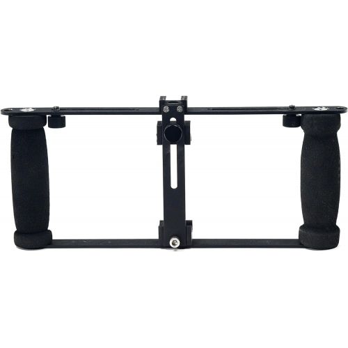  Glide Gear DM100 All Metal Professional Smartphone iPhone Mount Video Teleprompter Adapter Holder Shooter Camera Rig Phone Video-maker Film-maker Videographer for all Smartphones