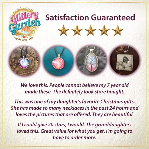  [아마존베스트]Girls Jewelry Making Kit. DIY Necklace Pendant and Bracelet Crafting Set with Glass Beads and Charms - Fashion Accessories Arts and Crafts Supplies. Great as Handmade Gift, Group A