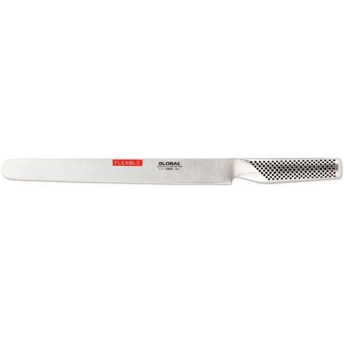  Global G-69 Carving-Knives 10-12-Inch Flexible Ham & Salmon Slicer, Stainless Steel