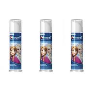 Global Crest Pro-Health For Me Disney Frozen Anti cavity Fluoride Toothpaste - Bubblegum Flavor 4.2 Oz PUMP Style (Pack of 3)