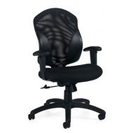 Global 1951-4 Mesh Office Chair Boardwalk