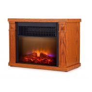 Global Air GDIFP-1200A-R Mini Fireplace, Reddish