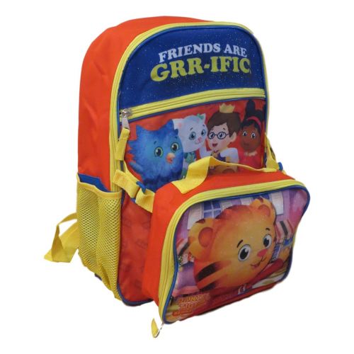  Global Design Concepts Daniel Tigers Neighborhood Backpack with Detachable Lunch Bag 2pc Set
