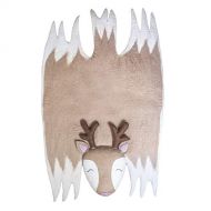 Global Goods Partners Childrens Elk Felt Rug