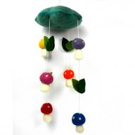 Global Groove Felt Mushroom Mobile