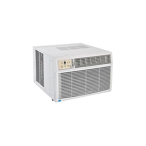  Global Industrial 230208V Window Air Conditioner With Heat, 25K BTU Cool, 16K BTU Heat