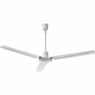 Global Industrial Industrial Ceiling Fan, 56 Diameter, White with 4 Speed Controller