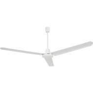 Global Industrial Industrial Ceiling Fan, 60 Diameter, White with 4 Speed Controller