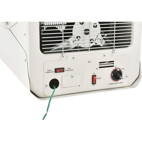  Global Industrial 240V Horizontal Unit Heater, 10KW, 1 or 3 Phase