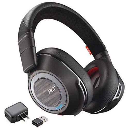  Global Teck Worldwide GTW Bundle of Plantronics Voyager 8200 UC Stereo Bluetooth Headphones, Compatible with Teams, Zoom, Meet, Pandora and More, Use with PC, Mobile, Music, Video and Voice