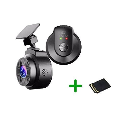  Global Teck Worldwide RSC Labs Nano Dashcam Kit - Pocket-Sized | Wi-Fi connectivity | Full HD 1080p Resolution with Sony Exmor Image Sensor | 16GB SD Card Included | #RSC-Nano-B