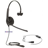 Global Teck Worldwide Jabra Headset Avaya Phone Compatible Direct Connect | Avaya IP Phones: 1608, 1616, 9601, 9608, 9610, 9611, 9611G, 9620, 9620C, 9620L, 9621, 9630, 9640, 9640G, 9641, 9650, 9650C, 96