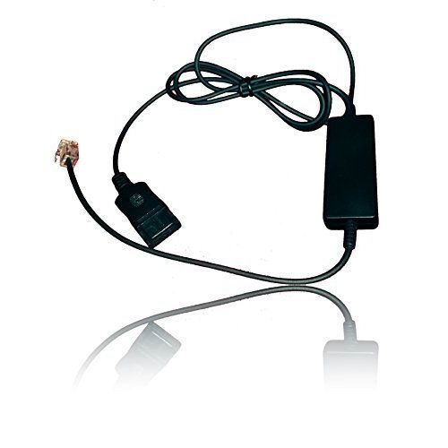  Global Teck Worldwide Intelligent Cord (4ft1.2m) for Plantronics Headsets | QD to RJ9 with Quick Disconnect | 10 pack special | Compatible with Mitel, NEC, Aastra, Nortel, Shortel, Allworx, Cisco
