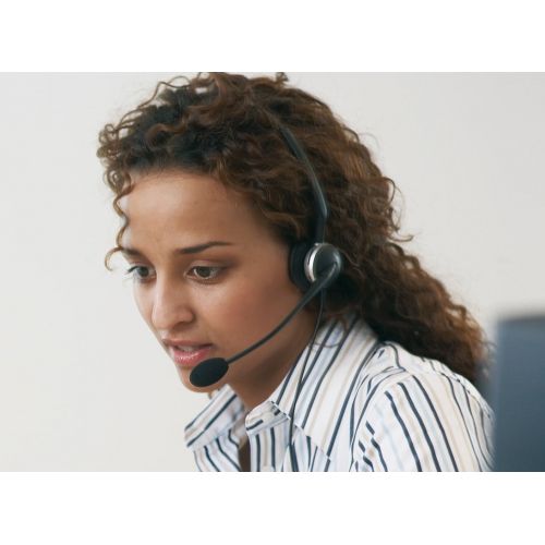  Global Teck Worldwide Jabra 2125-NCD Headset Bundle - Headset with Telephone Cable | RJ9 Phones, VoIP, IP, Digital: Cisco, Mitel, ShoreTel, Aastra, Toshiba, Nortel, Yealink