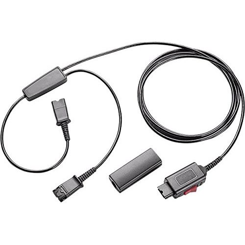  Global Teck Worldwide XS 820 Mono Headset Training Bundle | Headsets, Telephone Interface Cable, Y-Training Splitter Cord #27019-0 (with Mute button) | Use for Coaching, Supervising, Training, Monitorin