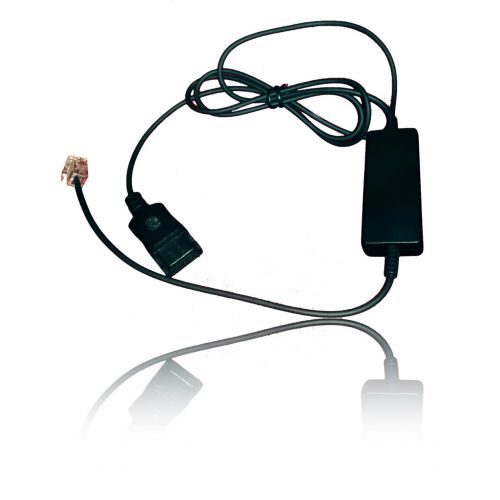  Global Teck Worldwide XS 820 Mono Headset Training Bundle | Headsets, Telephone Interface Cable, Y-Training Splitter Cord #27019-0 (with Mute button) | Use for Coaching, Supervising, Training, Monitorin